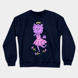 Poodle Ballerina Crewneck Sweatshirt